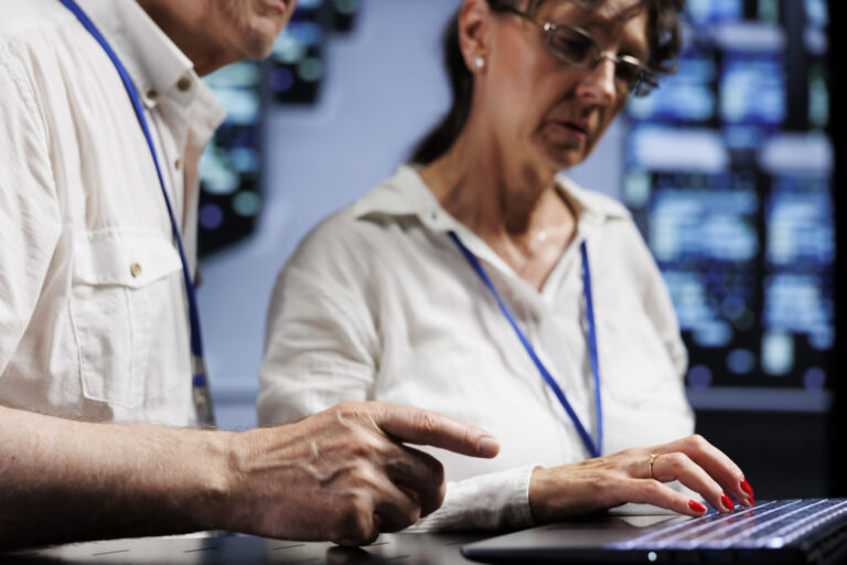 Old consultants working in data center